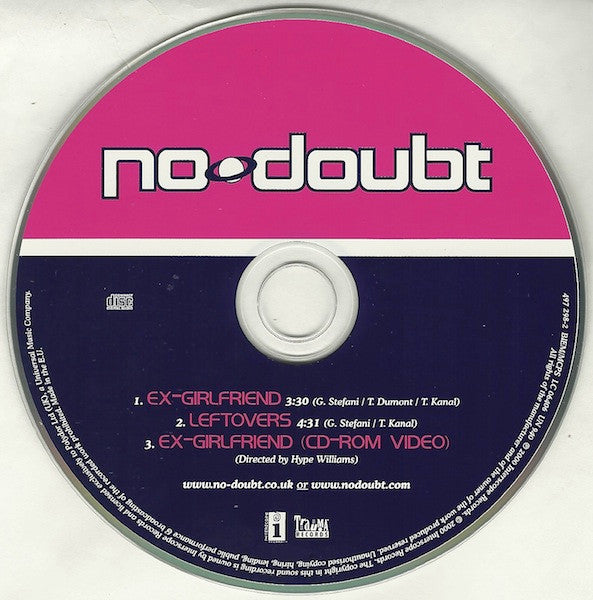 No Doubt : Ex-Girlfriend (CD, Single, Enh, CD1)