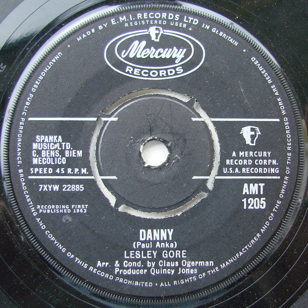 Lesley Gore : It's My Party  (7", Single)