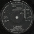 The Temptations : It's Summer / Ungena Za Ulimwengu (Unite The World) (7", Single, Sol)