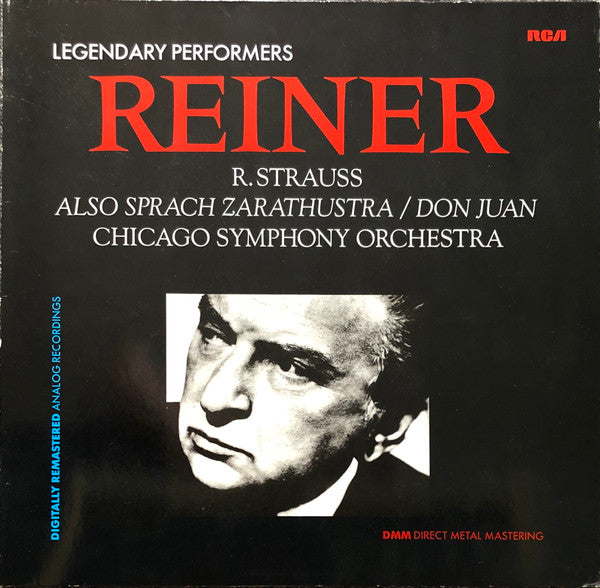Richard Strauss - Fritz Reiner, Chicago Symphony Orchestra : Also Sprach Zarathustra / Don Juan (LP, RE)