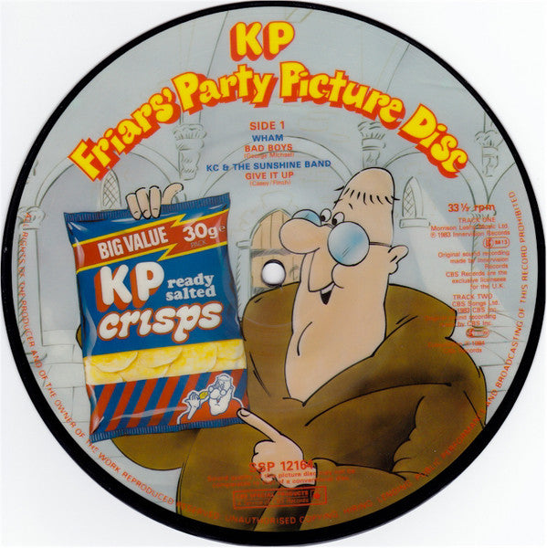Various : KP Friar's Party Picture Disc (7", EP, Pic)