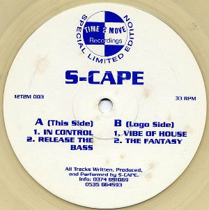 S-Cape : In Control (12", Ltd, Cle)