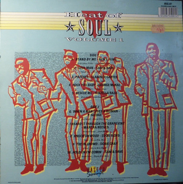 Various : Heat Of Soul - Volume 1 (LP, Comp)