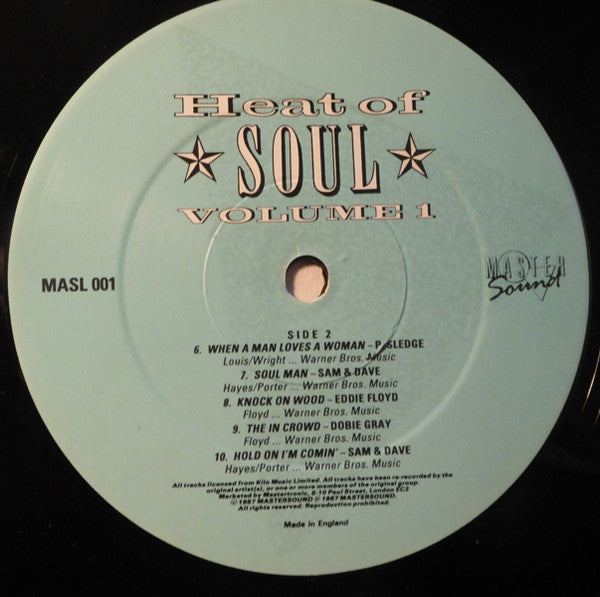 Various : Heat Of Soul - Volume 1 (LP, Comp)