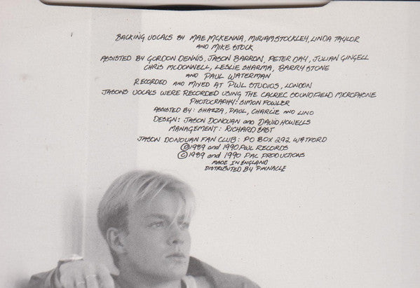 Jason Donovan : Between The Lines (LP, Album)