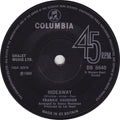 Frankie Vaughan : Hideaway (7", Single)