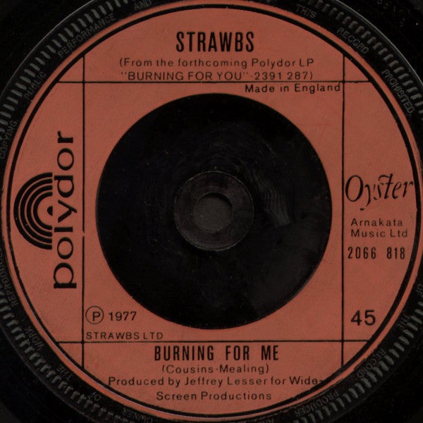 Strawbs : Back In The Old Routine (7", Single)