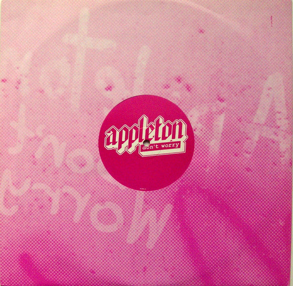 Appleton : Don't Worry (2x12", Promo)