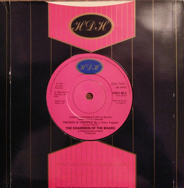 Chairmen Of The Board : (You've Got Me) Dangling On A String / Tricked & Trapped (By A Tricky Trapper) (7", Single)