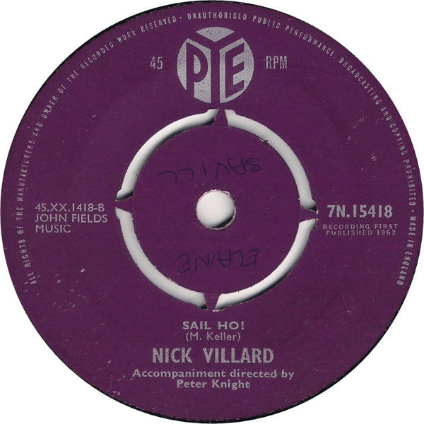 Nick Villard : High Noon (7")