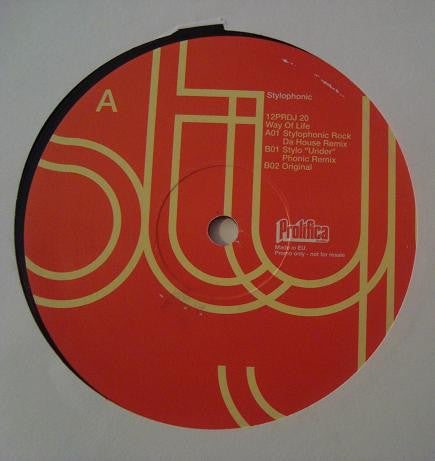 Stylophonic : Way Of Life (12", Promo)