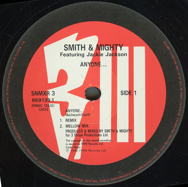 Smith & Mighty : Anyone... (Remix) (12")