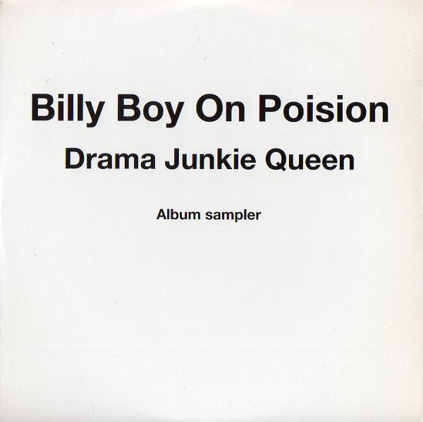 Billy Boy On Poison : Drama Junkie Queen (CD, Promo, Smplr)