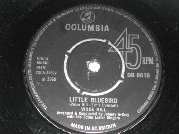 Vince Hill : Little Bluebird (7")
