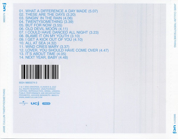 Jamie Cullum : Twentysomething (CD, Album)
