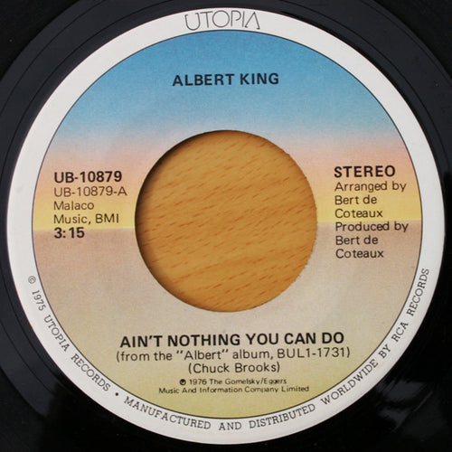 Albert King : Ain't Nothing You Can Do (7", Ind)