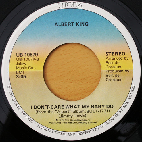 Albert King : Ain't Nothing You Can Do (7", Ind)