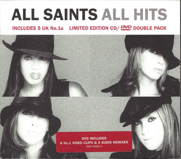All Saints : All Hits (CD + DVD-V, PAL + Comp, Ltd, RE)