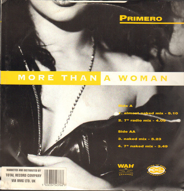 Primero (3) : More Than A Woman (12")