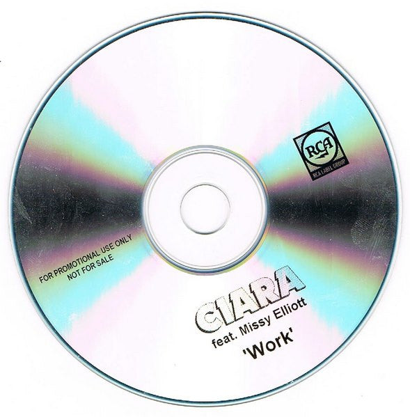 Ciara (2) Featuring Missy Elliott : Work (CDr, Promo)