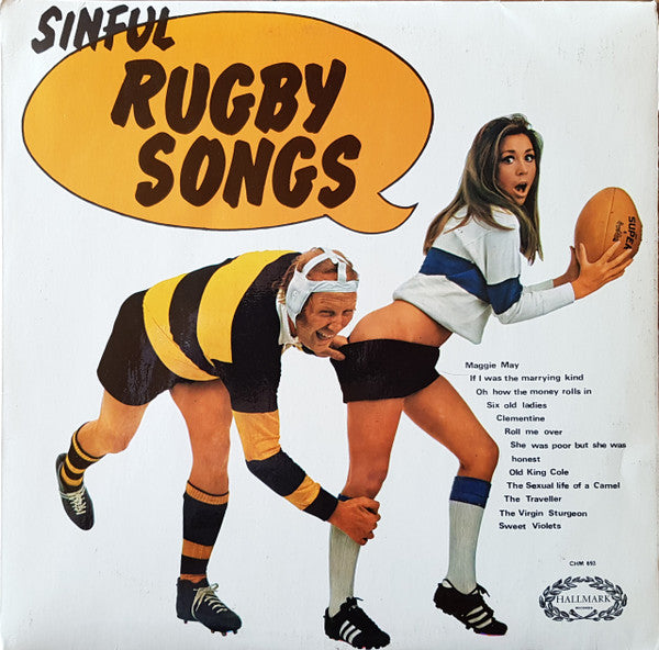 The Shower-Room Squad : Sinful Rugby Songs (LP, UK )