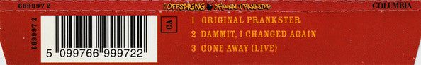 The Offspring : Original Prankster (CD, Single)