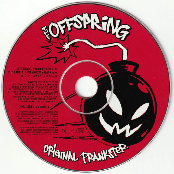 The Offspring : Original Prankster (CD, Single)