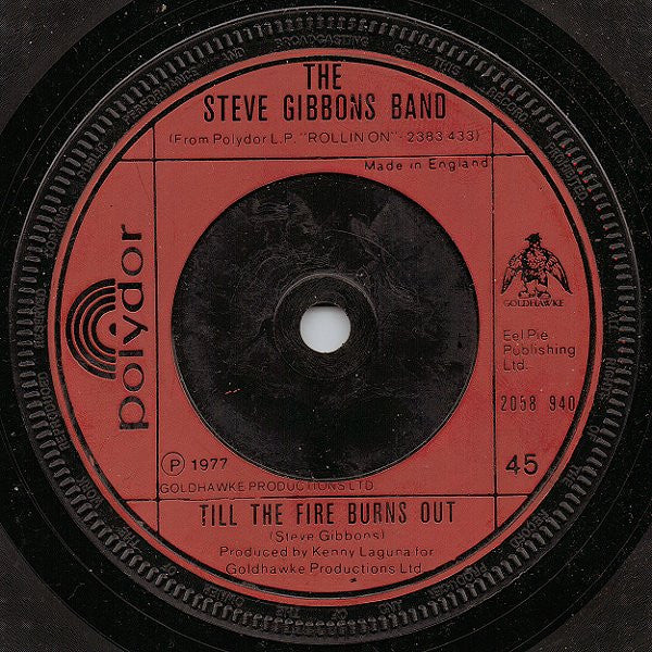 Steve Gibbons Band : Tupelo Mississippi Flash (7", Single)