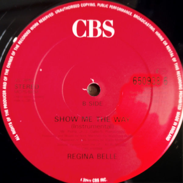 Regina Belle : Show Me The Way (12", Single, RE)