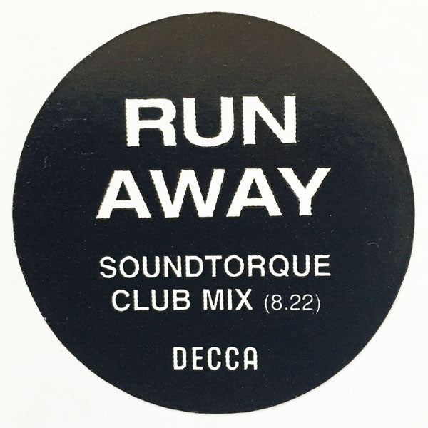 Ronan Hardiman : Run Away (12", S/Sided, Promo, W/Lbl)