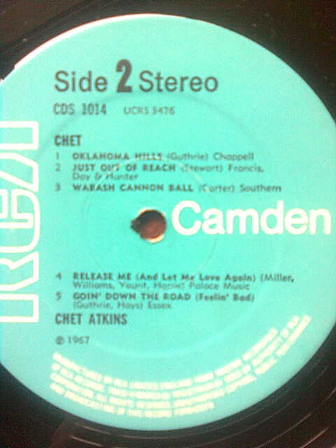 Chet Atkins : Chet (LP, Album, RE)
