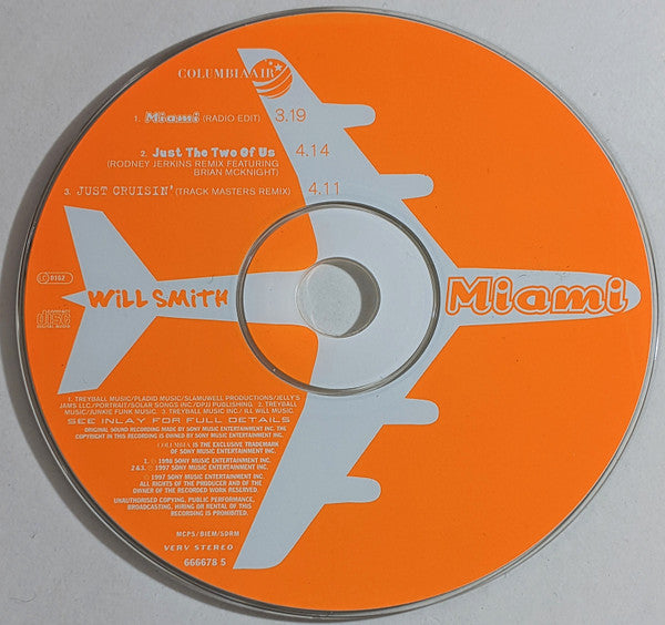 Will Smith : Miami (CD, Single, Ltd, CD2)