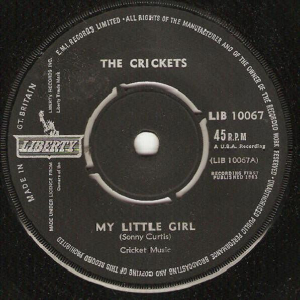 The Crickets (2) : My Little Girl (7", Single)