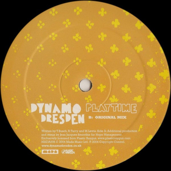 Dynamo Dresden : Playtime (12")