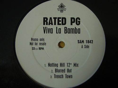 Rated PG : Viva La Bamba (12", Promo)