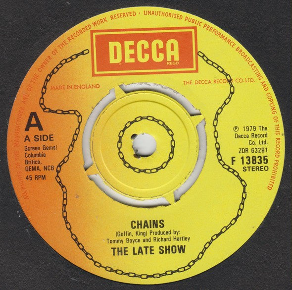 The Late Show : Chains (7", Single)