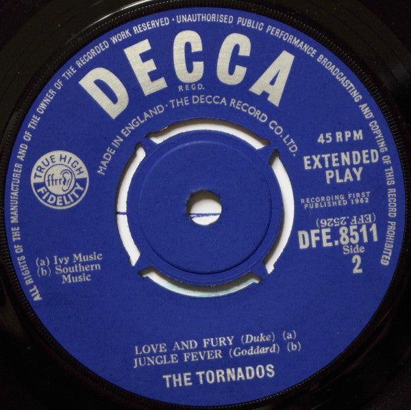 The Tornados : Telstar (7", EP, Mono)