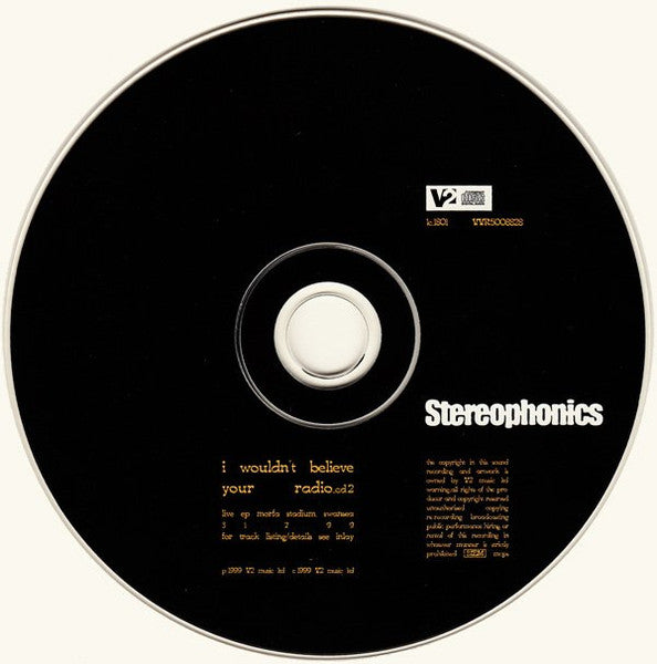 Stereophonics : I Wouldn't Believe Your Radio (Live EP_Morfa Stadium 31.7.99) (CD, EP, Single, CD2)