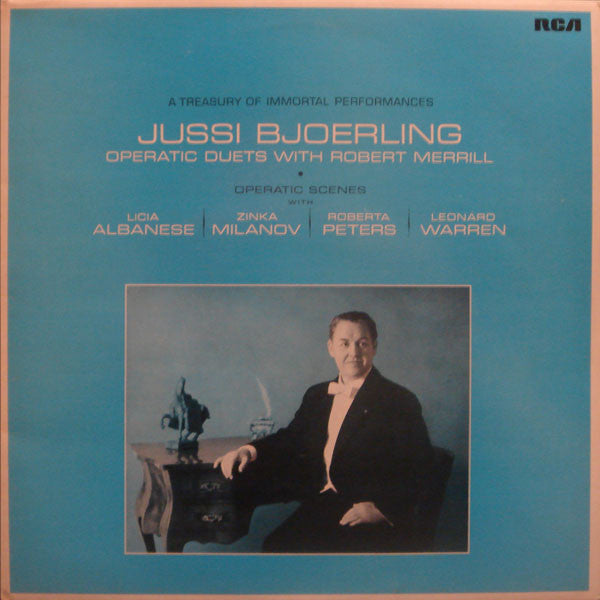 Jussi Björling With Robert Merrill : Operatic Duets (LP, Comp, Mono, RE)