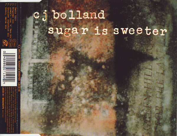 CJ Bolland : Sugar Is Sweeter (CD, Single)