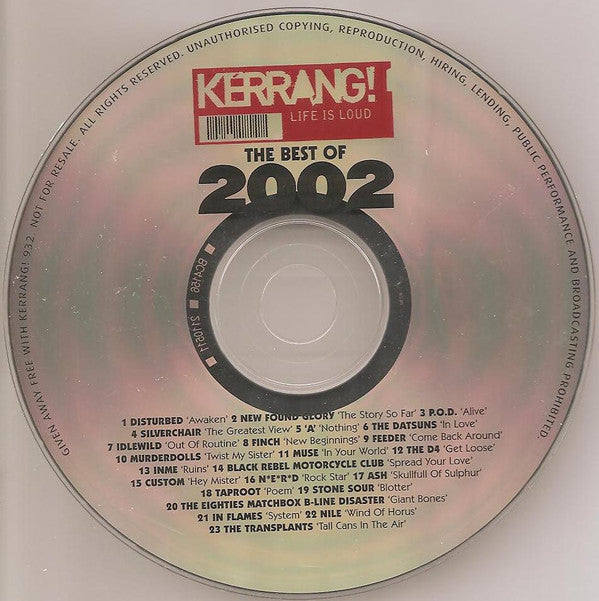 Various : The Best Of 2002 (CD, Comp)