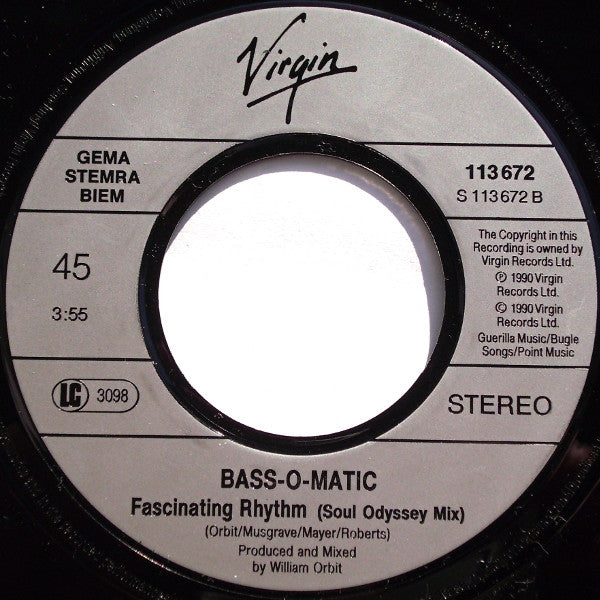 Bassomatic : Fascinating Rhythm (7", Single)