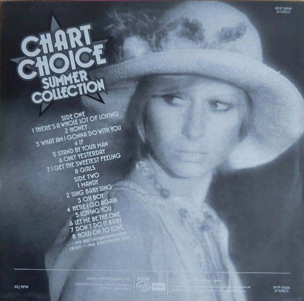 Unknown Artist : Chart Choice Summer Collection (LP)
