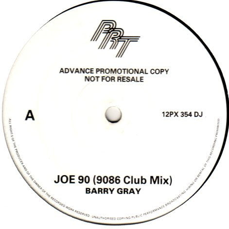 Barry Gray : Joe 90 (9086 Club Mix) (12", Promo)