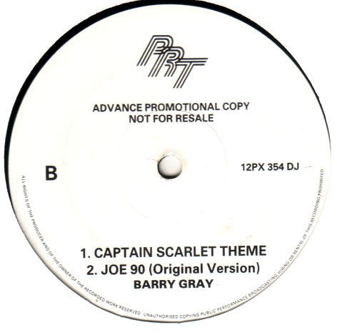 Barry Gray : Joe 90 (9086 Club Mix) (12", Promo)