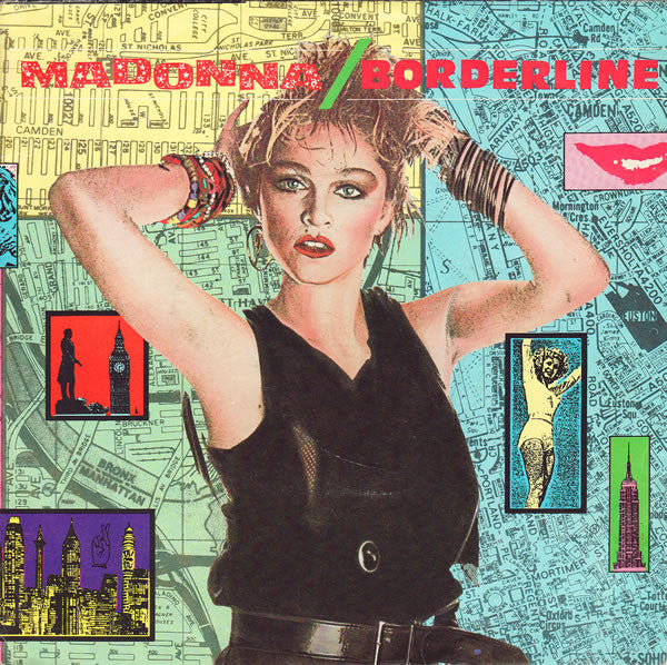 Madonna : Borderline (7", Single, Sil)