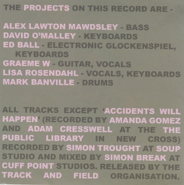The Projects : Voice Is Glue (CD, MiniAlbum)