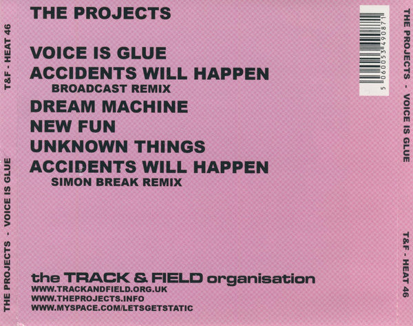 The Projects : Voice Is Glue (CD, MiniAlbum)