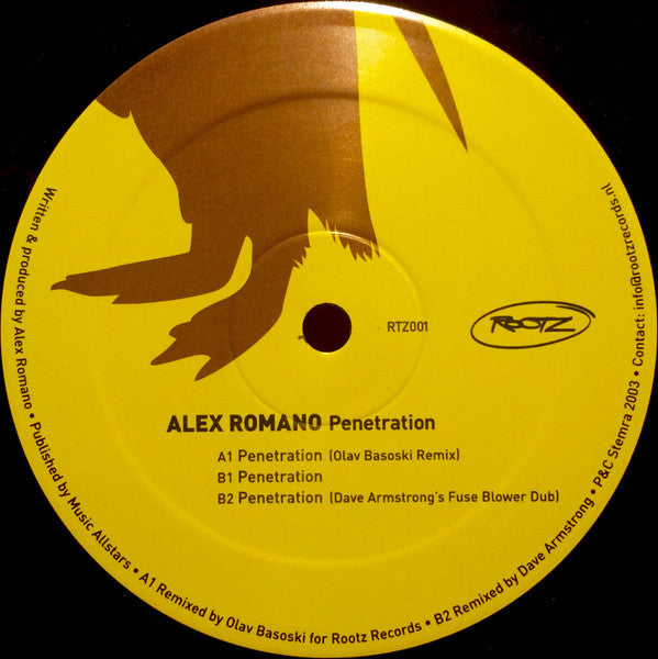 Alex Romano : Penetration (12")