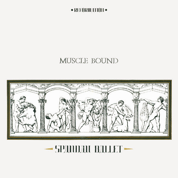 Spandau Ballet : Muscle Bound (7", Single, Blu)